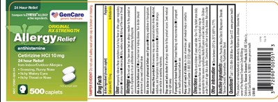 L184-00 Gc Allergy Relief 500ct (L184 00 Gc Allergy Relief 500ct)